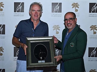David Waite secures Emirates Golf Club's Gents Senior Championship