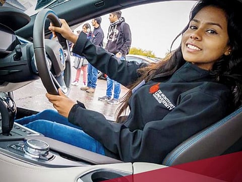  Sharon Kumar, Mechanical Engineering BEng (Hons) graduate, Automotive Engineer at Ricardo 
