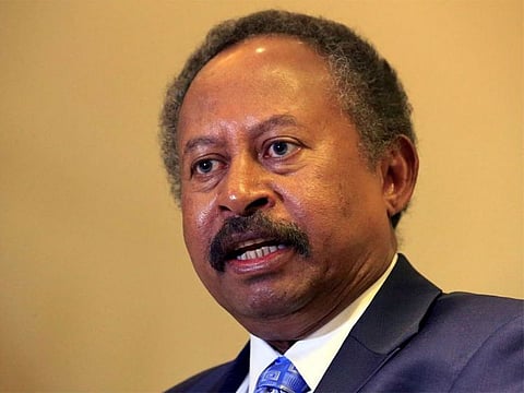 Archive image of Sudan's former Prime Minister Abdullah Hamdok