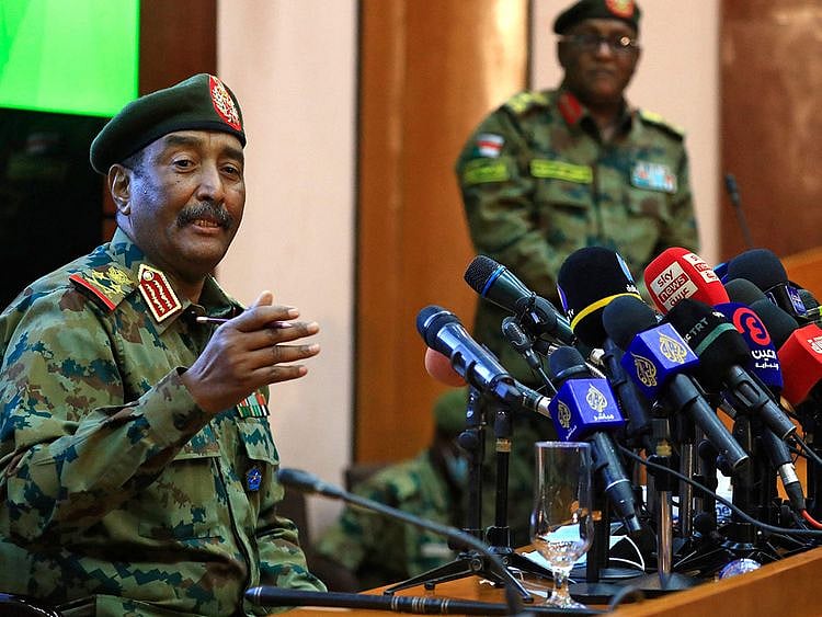  Sudan’s top general said Hamdok was “at my home”. “Yes, we arrested ministers and politicians, but not all” of them, Al Burhan told a news conference on October 26, 2021.