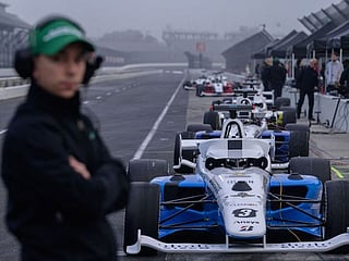 Self-driving race cars make history at Indianapolis's famous Motor Speedway