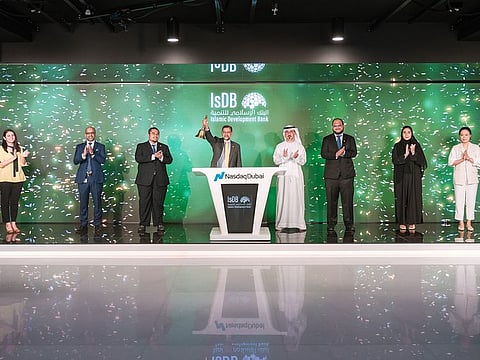 For Islamic Development Bank, this is the second major listing on Nasdaq Dubai this year.