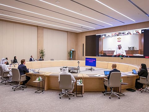 Sheikh Mohammed delivered the keynote address of the event and welcomed attendees saying the meeting provides a platform to enhance economic collaboration between nations.