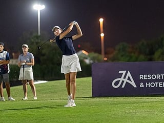 ‘I forgot there was money on the table’ says Chiara Noja after first professional outing at Dubai Moonlight Classic