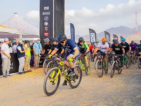 The Hero Dubai Hatta Elite 60km race