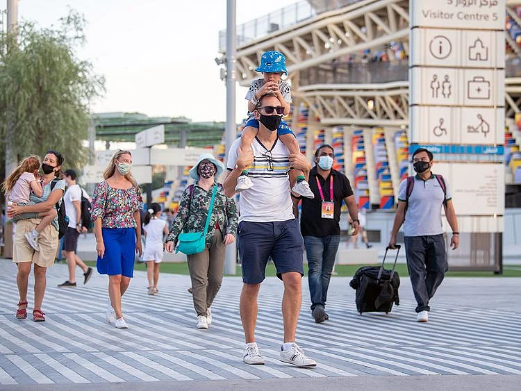 visitors at expo 2020 dubai
