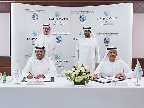 Empower has been on a series of acquisitions of district cooling entities in Dubai.  