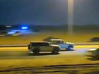 Four young men arrested for reckless driving in Sharjah