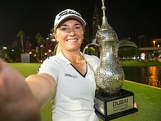 WATCH: Dubai Moonlight Classic champion Bronte Law sinks hole-in-one at Saudi Ladies International 