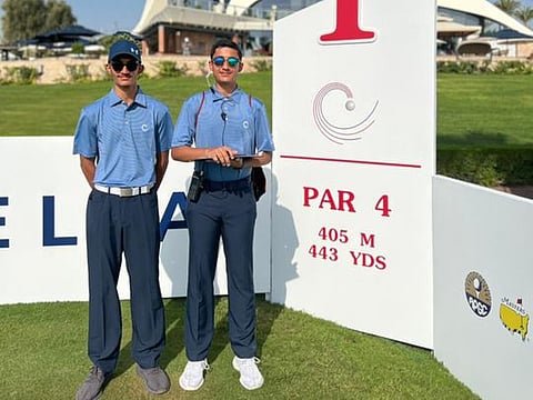 WATCH: UAE National Team players get unique inside the ropes experience at Asia-Pacific Amateur Championship