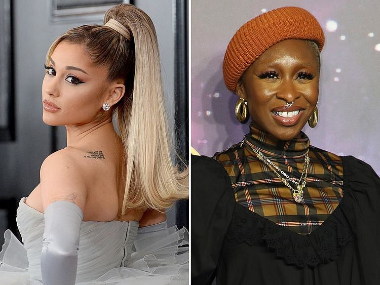 Ariana Grande and Cynthia Erivo