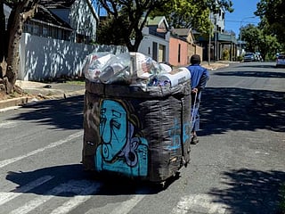 Art of trash: Feting South Africa's overlooked waste pickers