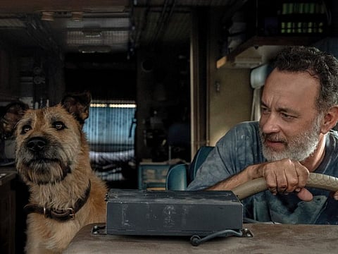 Tom Hanks in a scene from "Finch" 