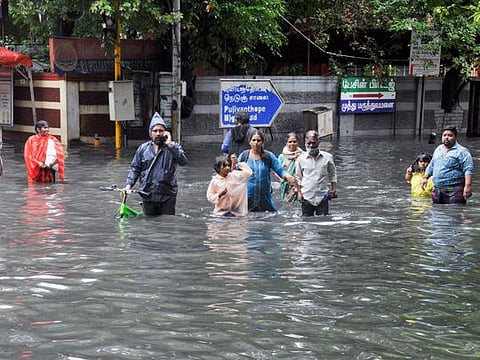 Pictures: Chennai comes to a standstill as heavy rains flood city