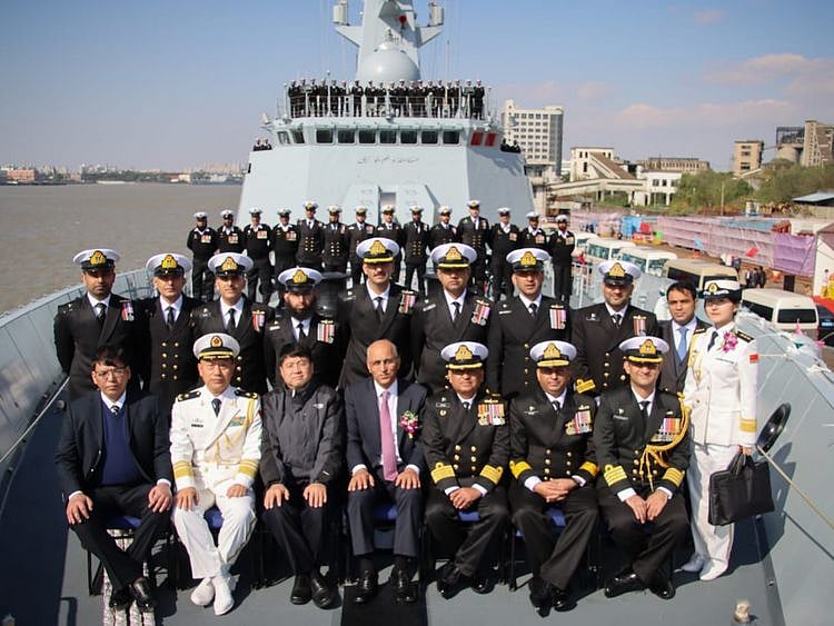 Pakistan Navy has inducted the first of its “most advanced” Type 054AP guided-missile frigates built by China. 