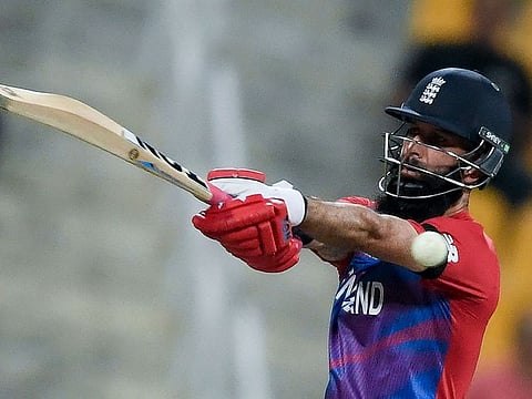 England's Moeen Ali.