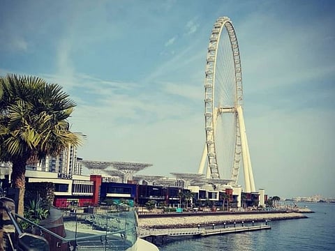 Partly cloudy in Dubai