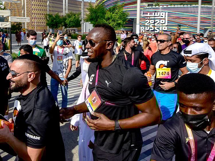 usain bolt expo 2020