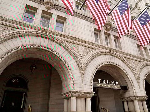  The Trump International Hotel is seen in Washington, US on September 28, 2020.