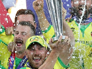 In Pictures: Australia peak at right time to beat New Zealand and win T20 World Cup final in UAE