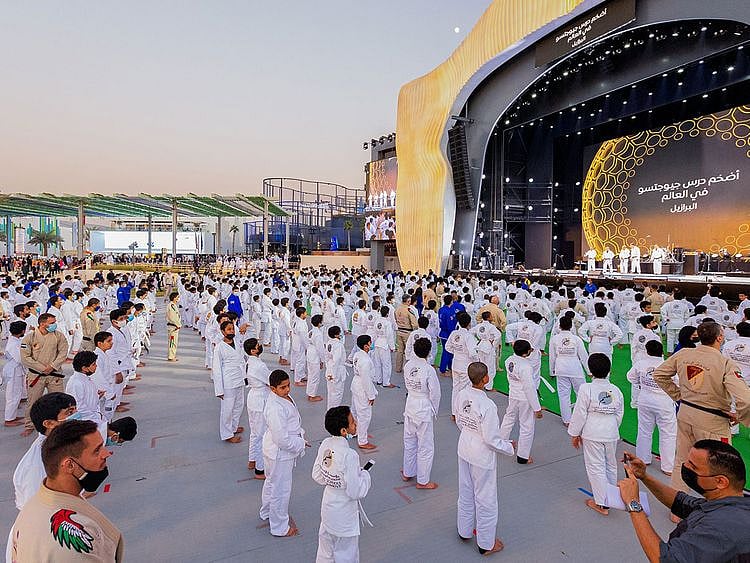  UAEJJF sets world record for largest jiu-jitsu training session 