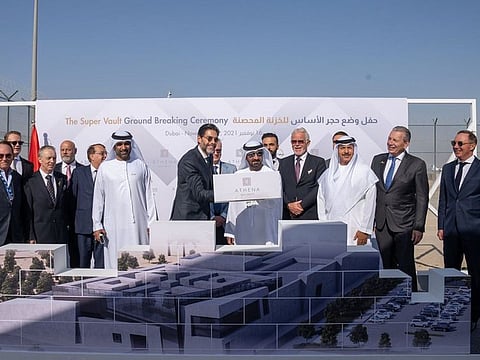 It features automatic robot-driven, safe-deposit boxes, medium and large safes, ultra-secure private rooms, among other facilities