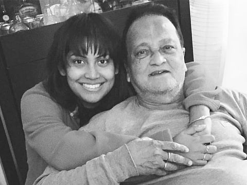 A Dh100,000-plus medical bill while travelling: Leaving out travel insurance proved to be a costly mistake when my father-in-law (right) travelled in 2019, recalls Rupkatha Bhowmick (left). [2015 photo]