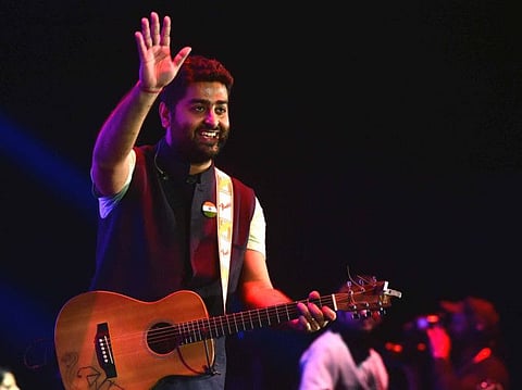Arijit Singh in performance