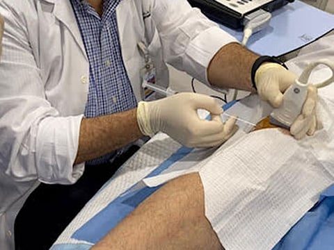 The nuclear medicine helps reduce swelling and pain and restores normal function of joint to maximum extent, experts say 