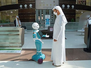 Robots at your service at this UAE vehicle licensing centre