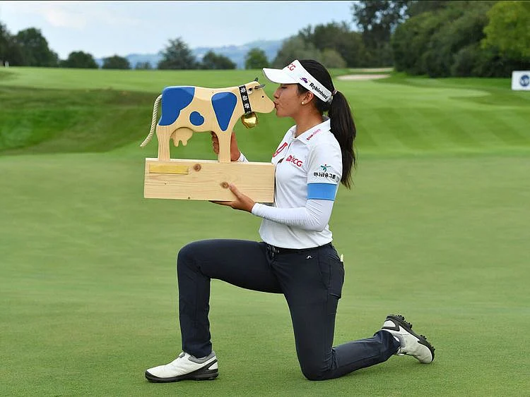 Atthaya Thitikul winner of the 2021 VP Bank Swiss Ladies Open 