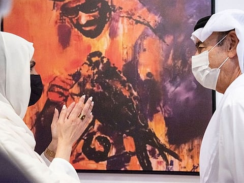 Emirati artist Nada Al Ameri's exhibition at the Alliance Francaise Abu Dhabi will run till January 13, 2022.