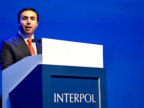 UAE's Major General Ahmed Nasser Al Raisi, the new president of Interpol.  