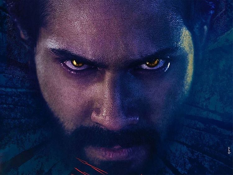 Varun Dhawan in the poster for 'Bhediya'