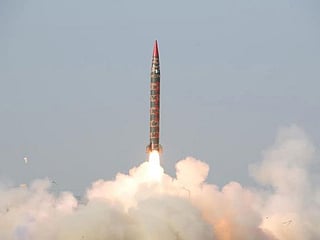 Pakistan test fires Shaheen-1A ballistic missile