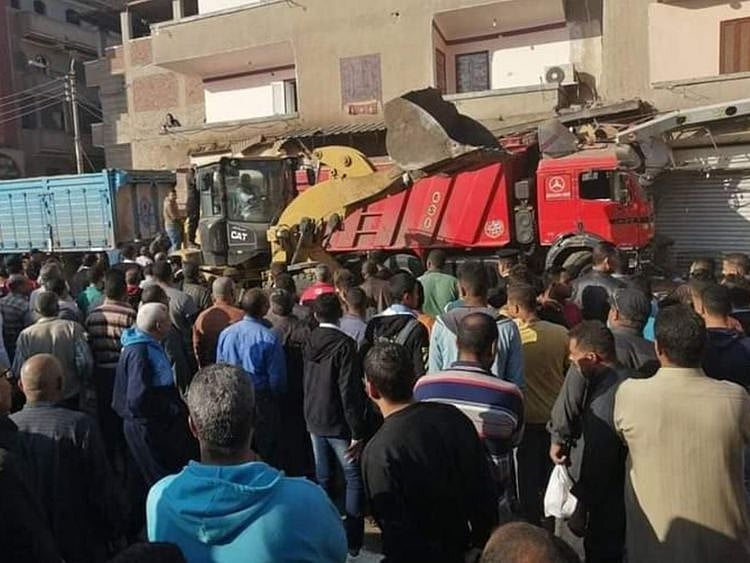  According to media reports, the truck just before ploughing into the crowd had razed several shops, causing a fire on its way before coming to a halt.