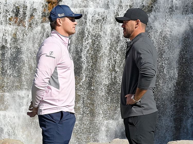 Bryson DeChambeau and Brooks Koepka