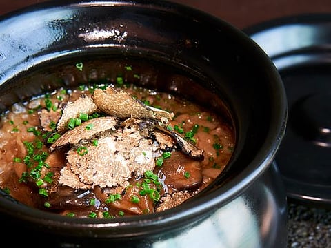 Michelin-starred chef Akira Back shares a recipe: Clay Pot Truffle Rice