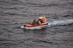 US Navy rescues Iran seamen adrift in Gulf for 8 days