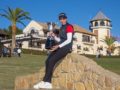 Ciganda secured the final Ladies European Tour event of the season