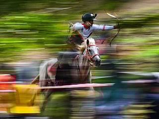 LOOK - Horseback archery: Malaysians take a shot at ancient pastime   