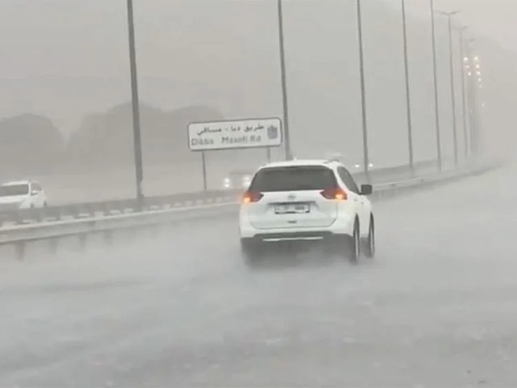 Video: Rain in Fujairah, Sharjah and Ras Al Khaimah