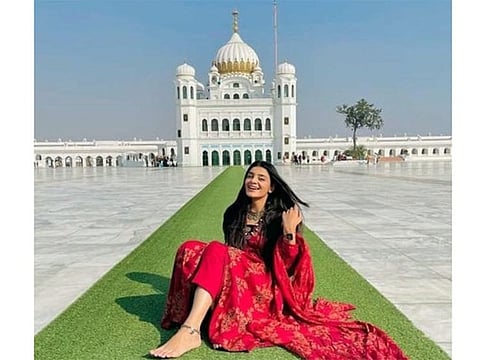  On Monday, Sauleha, the model and blogger as well as the brand stirred emotions for posting ‘barehead’ pictures taken on the premises of the gurdwara in district Narowal.