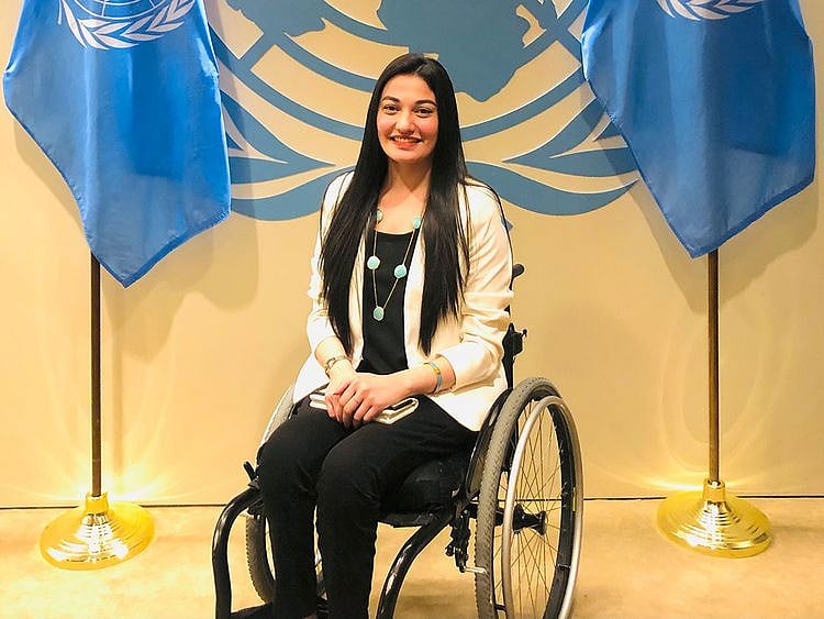 Muniba Mazari is known as the 'Iron Lady' of Pakistan for her determination 