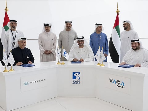 The agreement signing, in the UAE Pavilion at EXPO 2020, was witnessed by His Highness Sheikh Mohamed bin Zayed, Crown Prince of Abu Dhabi and Deputy Supreme Commander of the UAE Armed Forces. 