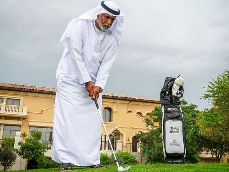 The father of UAE golf Ismail Sharif