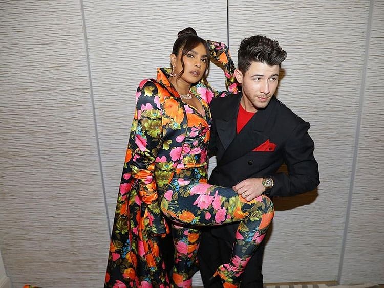 Priyanka Chopra and Nick Jonas