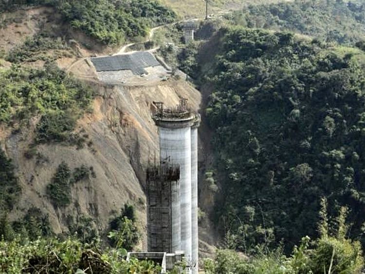 Manipur railway bridge