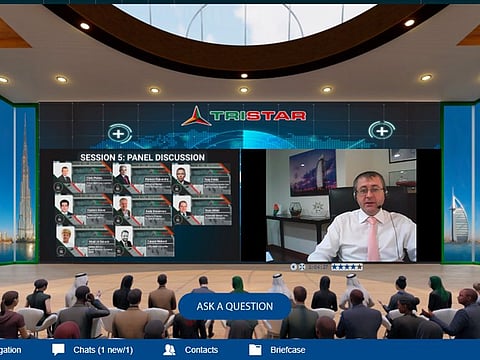 Chris Peters hosting the 2nd Safety at Sea Conference in December 2020, which was conducted virtually due to the pandemic