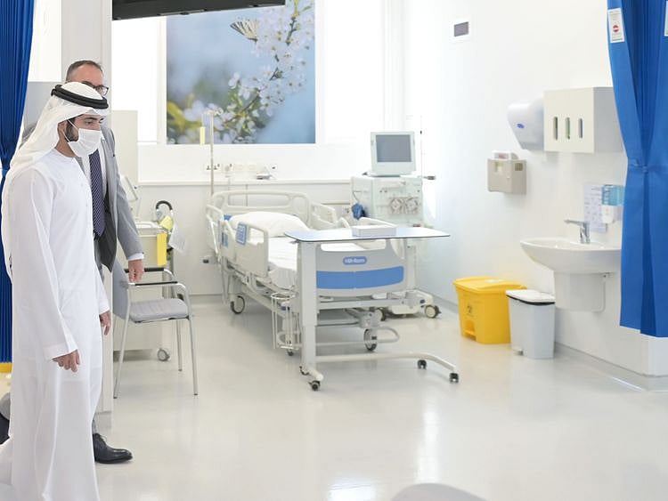Hamdan bin Mohammed CENTRE VISIT-1638895315335